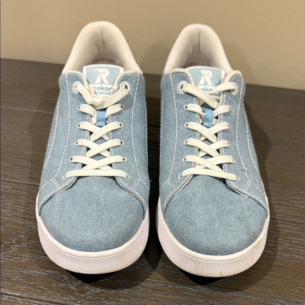 Rieker Blue and White Women's Sneakers